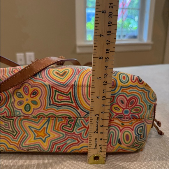 Dooney & Bourke rare rainbow doodle y2k purse - Picture 12 of 12